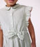 Vestido infantil sin mangas de algodón a rayas PAUL/ ECUME