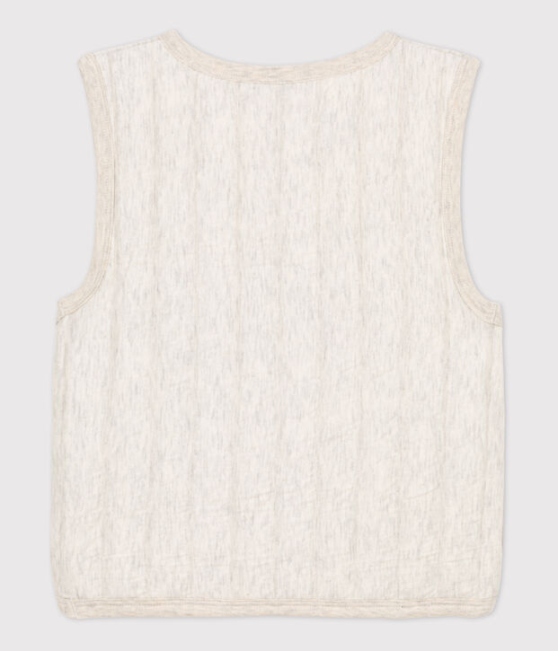 Chaleco de t&uacute;bico de ni&ntilde;a/ni&ntilde;o beige