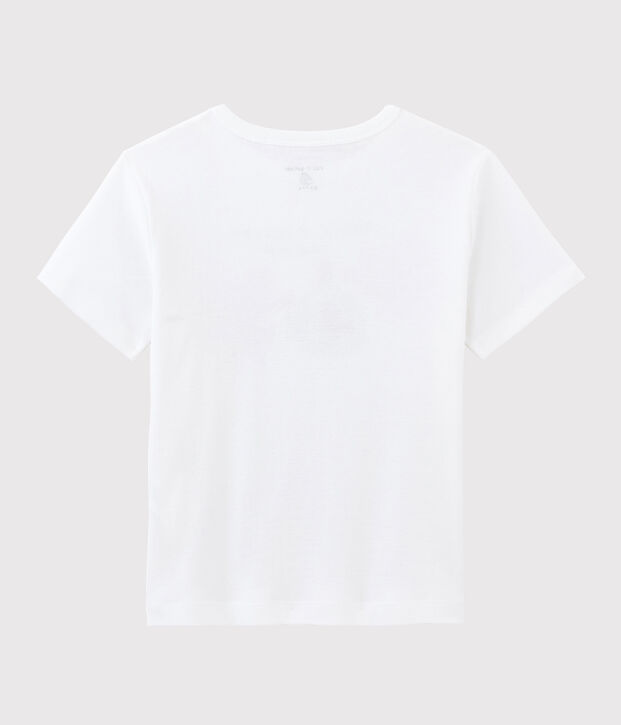 Camiseta Serge Bloch para ni&ntilde;o blanco
