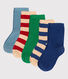 Juego de 5 pares de calcetines para niño/niña
