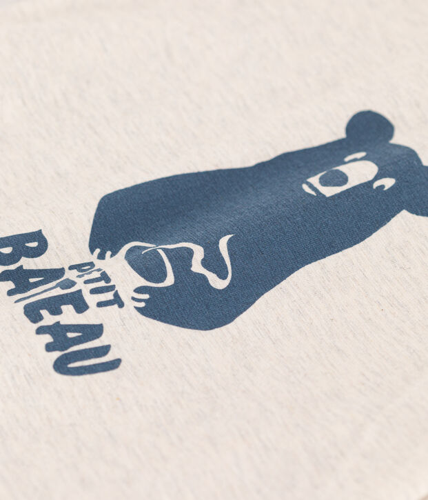 Camiseta de manga larga de jersey para beb&eacute; MONTELIMAR CHINE