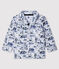Sudadera de felpa estampada para bebé niño gris POUSSIERE/azul SMOKING