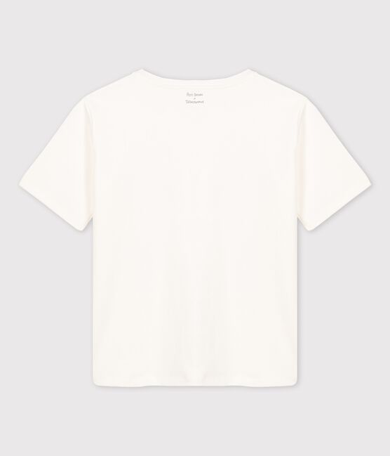 Camiseta Tajinebanane x Petit Bateau blanco MARSHMALLOW