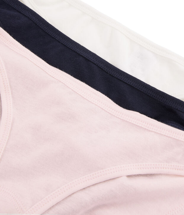 Lote de 3 braguitas para mujer multicolor