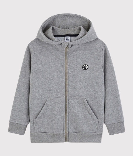 Sudadera con capucha para niño gris SUBWAY CHINE