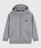 Sudadera con capucha para niño gris SUBWAY CHINE