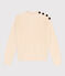 Jersey de punto inglés de algodón para mujer crudo AVALANCHE