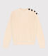 Jersey de punto inglés de algodón para mujer