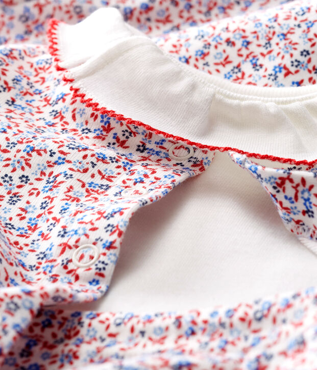 Conjunto 4 piezas estampado para beb&eacute; ni&ntilde;a multicolor