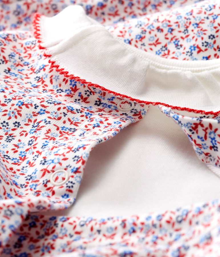 Conjunto 4 piezas estampado para beb&eacute; ni&ntilde;a multicolor