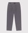 Pantalón regular de tejido vaquero sostenible para niño gris GRIS DELAVE