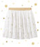 Falda para niña blanco MARSHMALLOW/blanco MULTICO