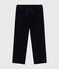 Pantalón recto de pana para niño azul SMOKING