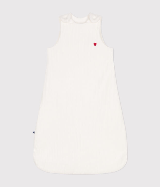 Saco de terciopelo para beb&eacute; TOG 3 blanco