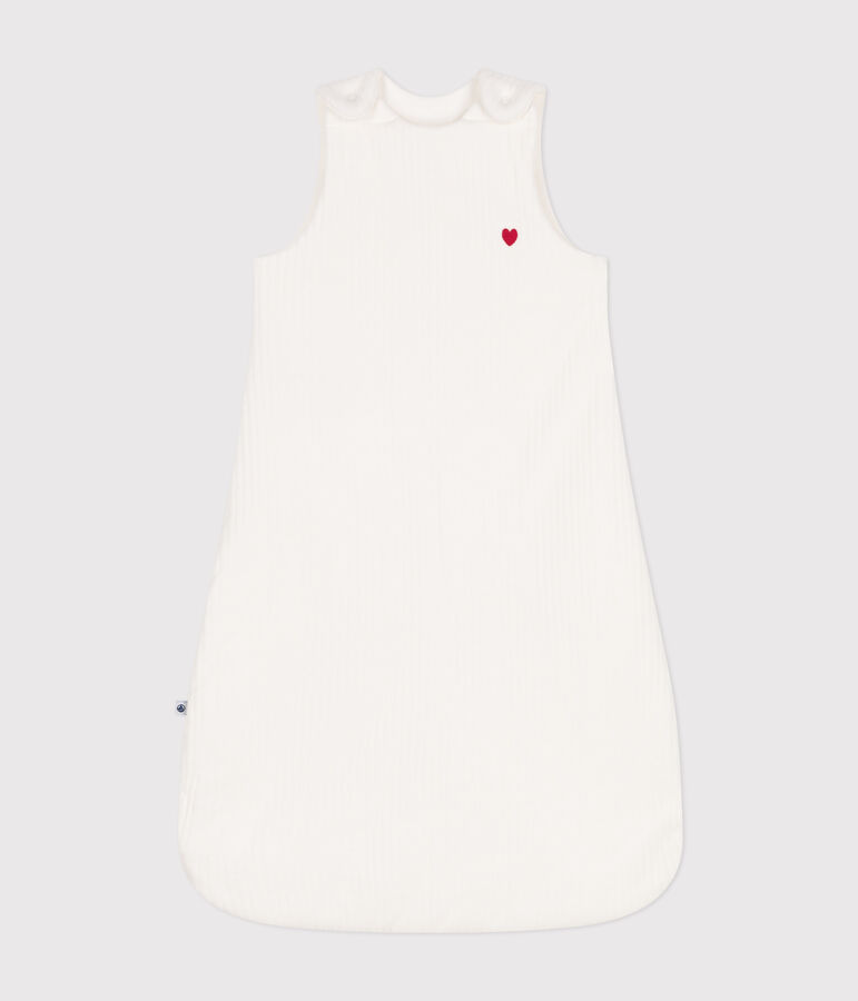 Saco de terciopelo para beb&eacute; TOG 3 blanco