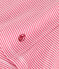 Camiseta Icónica de algodón a rayas para mujer rosa PEONIA/ MARSHMALLOW