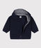 Sudadera de tejido polar para bebé azul SMOKING