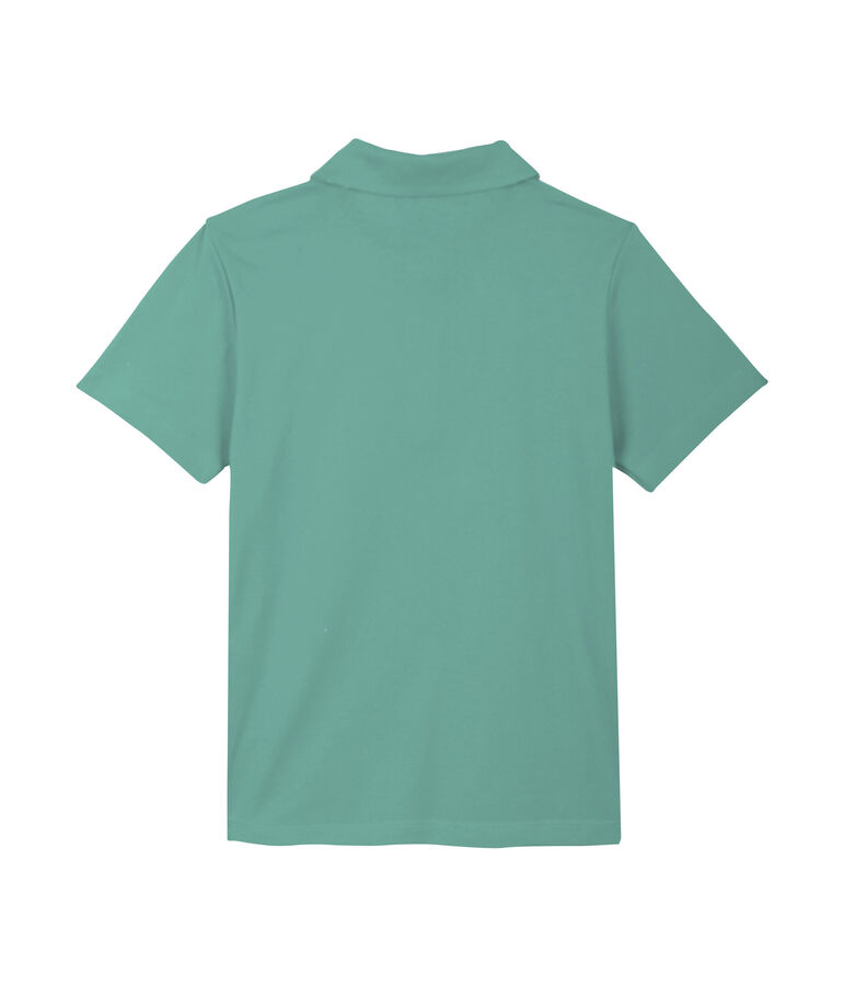 Polo infantil para ni&ntilde;o verde