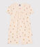 Pijama corto infantil de algodón con estampado animal blanco AVALANCHE/ MULTICO