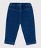 Pantalón denim para bebé azul DENIM MOYEN