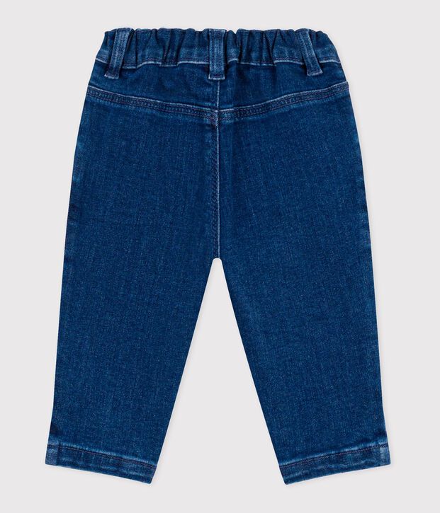 Pantal&oacute;n denim para beb&eacute; azul