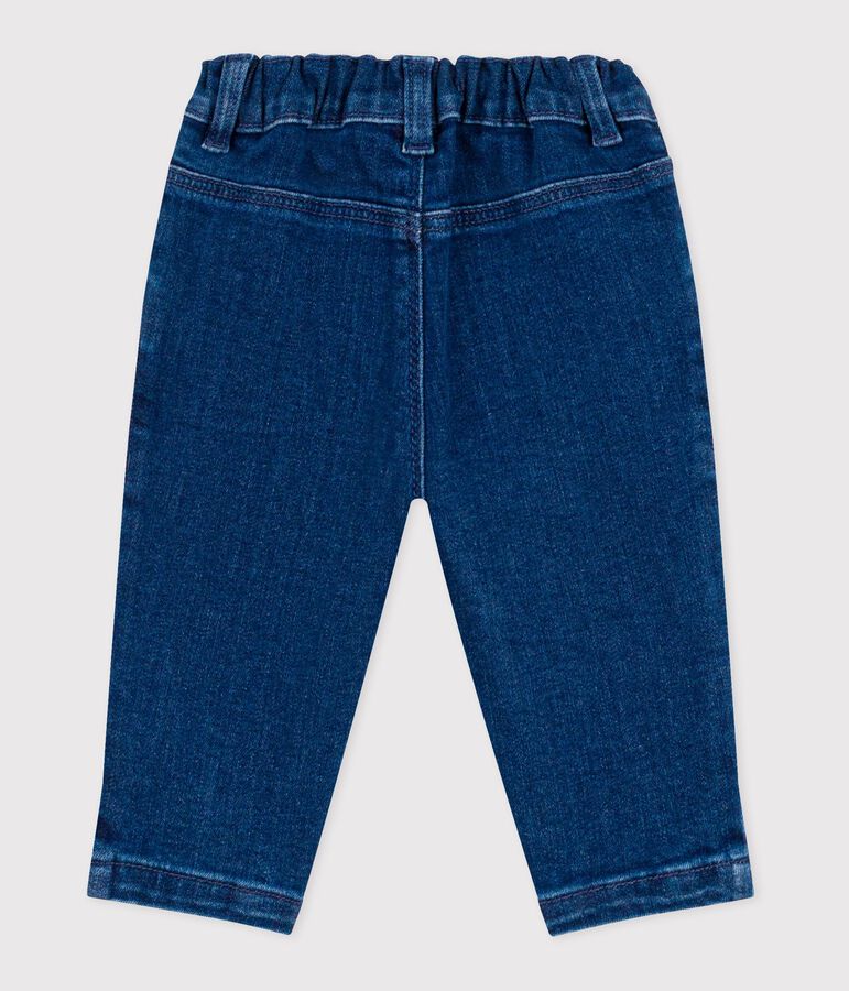 Pantal&oacute;n denim para beb&eacute; azul