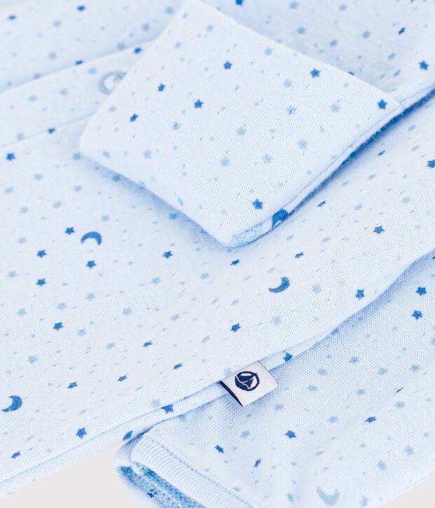 Pijama de t&uacute;bico con estampado de estrella para beb&eacute; azul/multicolor