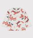 Sudadera con estampado de animales de muletón de bebé