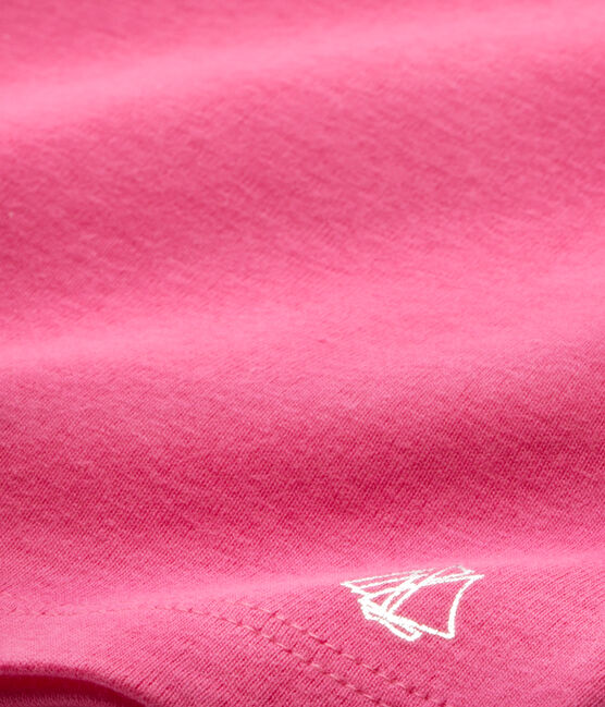 Camiseta para niña rosa Peony