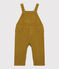 Peto de terciopelo de bebé. amarillo TOPAZE