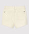 Shorts de tejido vaquero para niña crudo AVALANCHE
