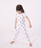 Pijama infantil de algodón con flores MARSHMALLOW/ SPI/ MULTICO