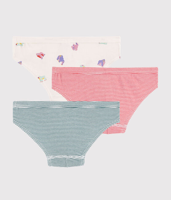 Lote de 3 slips para niño con estampado de monos variante 1