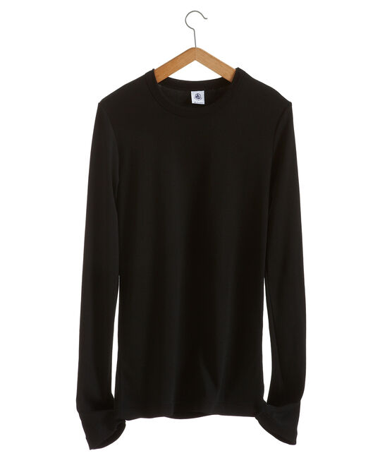 Camiseta icónica para mujer negro NOIR