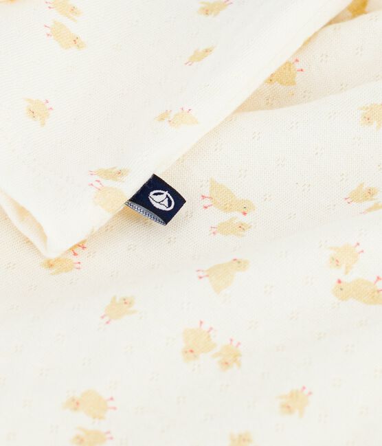 Conjunto de 2 piezas de algodón con estampado de pollitos para bebé MILK/ MULTICO