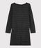 Vestido marinero para mujer negro NOIR/ ARGENT