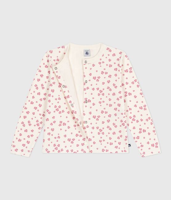 Cárdigan infantil de algodón estampado MILK/ MULTICO