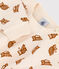 Sudadera de algodón con estampado de búhos de bebé blanco AVALANCHE/ ECUREUIL