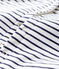 Capa icónica para bebé de acanalado acolchado blanco MARSHMALLOW/azul SMOKING