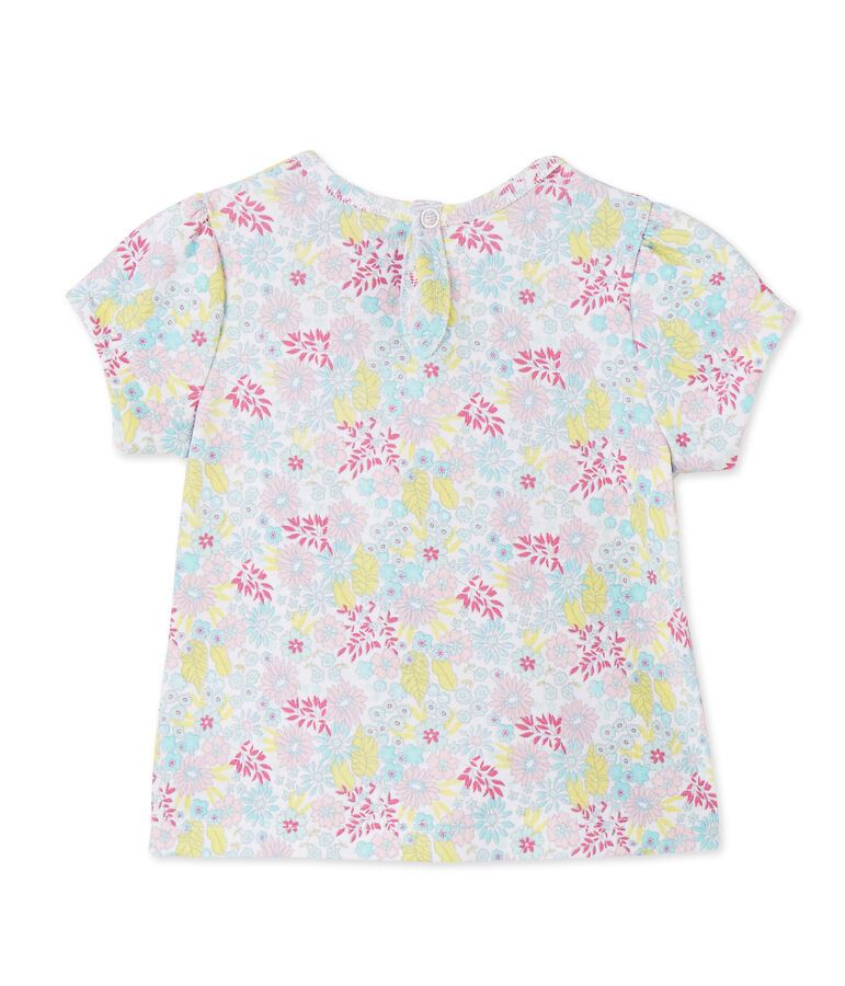 T-shirt b&eacute;b&eacute; fille imprim&eacute; blanco/multicolor