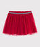 Falda de tul para niña rojo TERKUIT