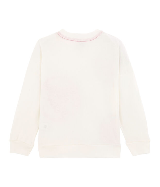 Sudadera de ni&ntilde;o - ni&ntilde;o blanco/amarillo