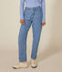Pantalón denim recto para mujer