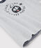 Camiseta reversible para niño azul SMOKING/blanco MARSHMALLOW