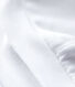Gorro de recién nacido blanco de bebé de algodón orgánico