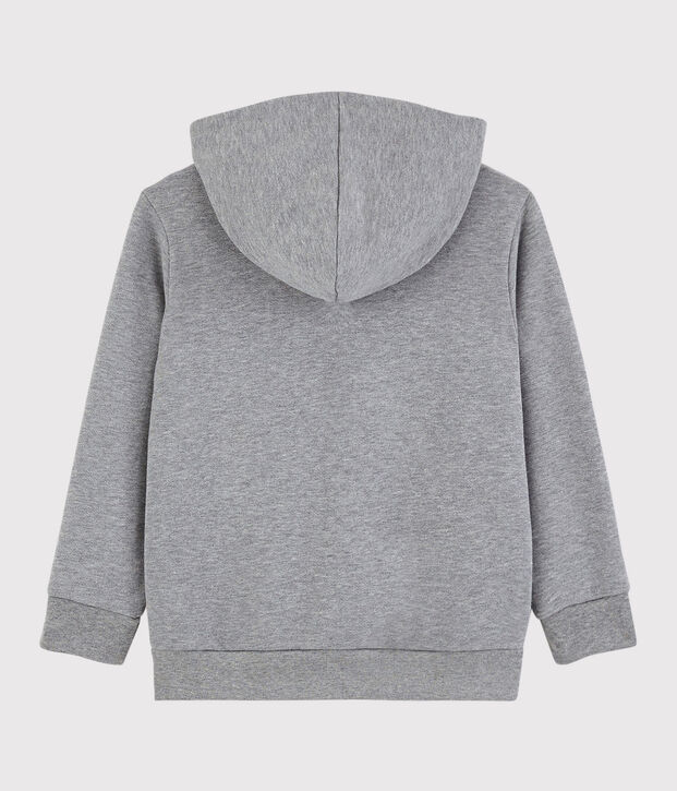 Sudadera con capucha para ni&ntilde;o gris