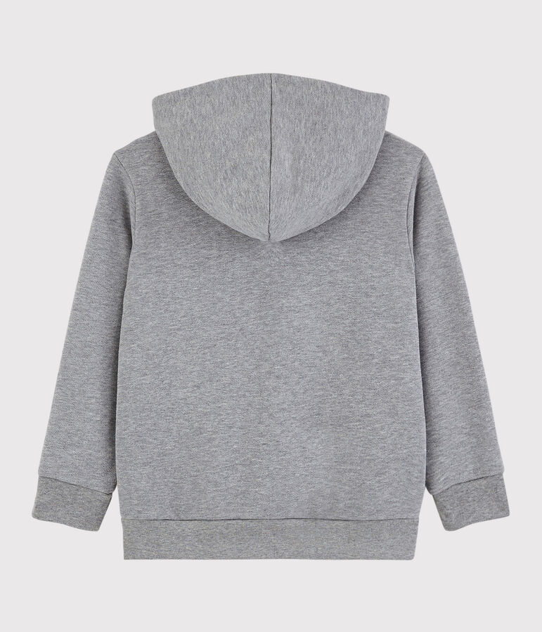 Sudadera con capucha para ni&ntilde;o gris