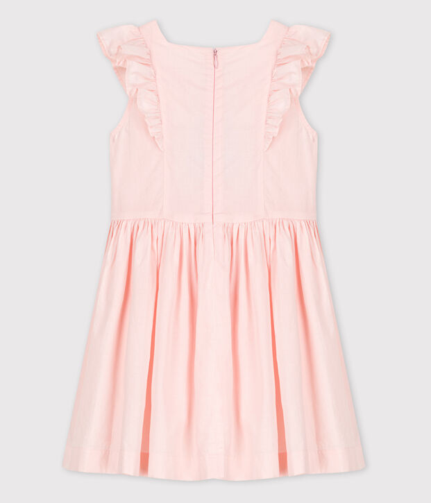 Vestido de celebraci&oacute;n de popelina de ni&ntilde;a FLEUR