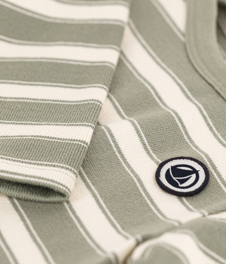 Marinera de punto grueso a rayas para beb&eacute; MARECAGE/ AVALANCHE