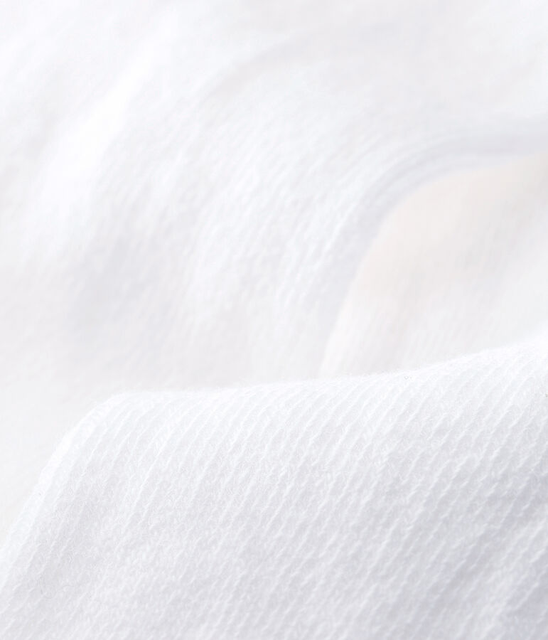 Pantis para beb&eacute; ni&ntilde;a blanco LAIT